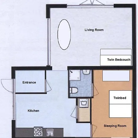 70m2 With Private Garden And Free Parking 아파트 Rijnsburg